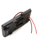 Power Supply Splitter BP Battery Contact Plate V-mount Plate Pack for Camera