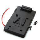 Power Supply Splitter BP Battery Contact Plate V-mount Plate Pack for Camera