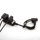 Male D-Tap Power Tap to 4 Female D-Tap Hub Adapter for Photography Power
