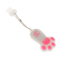 USB 2.0 Cat Paw Model Flash Memory Stick Storage Thumb Pen Drive U Disk White 64GB