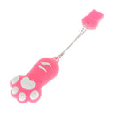 USB 2.0 Cat Paw Model Flash Memory Stick Storage Thumb Pen Drive U Disk Pink 64GB