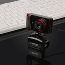 16M Pixel Web Camera Clip-on 360 Degree USB Webcam HD 3LED w/ Mic for Laptop