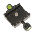 Camera QR Quick Release Plate 3/8'' 1/4'' Clamp Mount for Ball Head Tripod