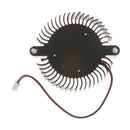 Computer PC VGA Video Card 2 Pin 55mm Cooler Cooling Fan Heatsink 4800 RPM