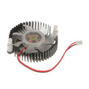 Computer PC VGA Video Card 2 Pin 55mm Cooler Cooling Fan Heatsink 4800 RPM