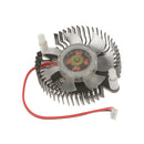 Computer PC VGA Video Card 2 Pin 55mm Cooler Cooling Fan Heatsink 4800 RPM