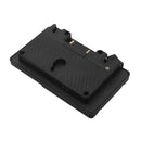 Gold Mount to V-Mount Battery Adapter Plate Converter with D-Tap Port Camera Accessary DIY
