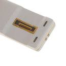 Memory Thumb Stick Flash Drive 2in1 USB MIcro Fingerprint Slide Unlock Storage Device White
