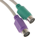 USB Male to PS2 Female Cable Cord Adapter Converter Use for Keyboard Mouse
