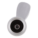 2 in 1 Camera Lens Kit Macro Lens Wide Angle Lens Clip on Universal Cell Phone Sliver