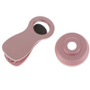 2 in 1 Camera Lens Kit Macro Lens Wide Angle Lens Clip on Universal Cell Phone Rose Gold