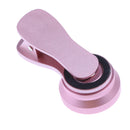 2 in 1 Camera Lens Kit Macro Lens Wide Angle Lens Clip on Universal Cell Phone Rose Gold