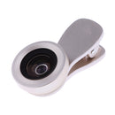 2 in 1 Camera Lens Kit Macro Lens Wide Angle Lens Clip on Universal Cell Phone Gold
