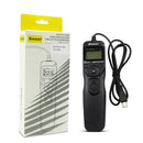 Remote Control Shutter Release LCD Screen Timer for Sony Alpha A7 A7R A7II