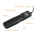 Remote Control Shutter Release LCD Screen Timer for Sony Alpha A7 A7R A7II