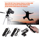MC-DC2 LCD Timer Shutter Release Remote Control for Nikon D90 D600 Camera