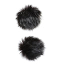 Dual-Headed Lavalier Lapel Clip-on Omnidirectional Condenser Microphone