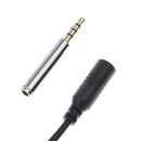 Dual-Headed Lavalier Lapel Clip-on Omnidirectional Condenser Microphone
