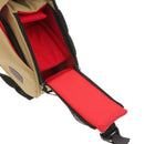 DSLR Camera Bag Shockproof Backpack Waterproof Shoulder Case Bag Khaki