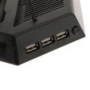 USB Hub Cooling Fan Chargers Multi-function Stand For PS4 Pro Controller
