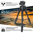 Professional Heavy Duty Camcorder Tripod Monopod with Carry Bag for SLR and DSLR Cameras Black