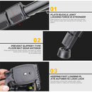 Professional Heavy Duty Camcorder Tripod Monopod with Carry Bag for SLR and DSLR Cameras Blue