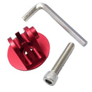 CNC Aluminum Alloy Tripod Adapter Mount w Screw Tool for GoPro Hero 3+/3/2/1 Red