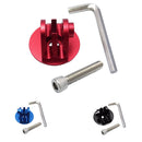CNC Aluminum Alloy Tripod Adapter Mount w Screw Tool for GoPro Hero 3+/3/2/1 Red