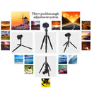 Aluminum Portable Tripod with Ball Head Professional Compact for DSLR Camera