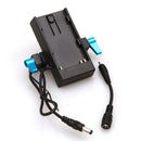 BMCC 4K Camera Battery Mount Power Plate For Sony BP-U60/30 15mm Clamp