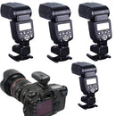 PT-04GY 4 CH Channels Wireless Studio Flash Trigger Set + 4 Receiver for Canon Nikon DSLR Camera