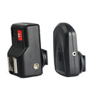 PT-04GY 4 CH Channels Wireless Remote Flash Trigger Transmitter Set w/ 1 Receivers for Canon 580EX II Pentax AF-540 FGZ