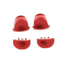 Custom Metal L1 R1 L2 R2 Mod Buttons for PS4 Replacement Controller Red
