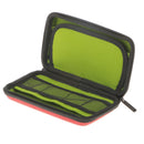 Electronics Cable Organizer Bag USB Flash Drive Memory Card HDD Case Red