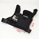 Shoulder Chest Strap Mount Harness Belt with Poket For Action Cameras
