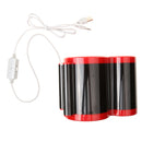 Surround Stereo Mini USB Speaker Computer Loudspeaker Voice Box for Laptop Red