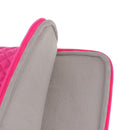 Durable Waterproof Laptop Notebook Anti-Scratch Sleeve Case Zippered Bag Cover For 15inch Laptop PC Pink