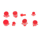 Chrome Trigger Bummper Button Set for Microsoft New Xbox One Controller Red