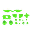 Chrome Case Buttons for New Xbox One Controller Full Mod Kit Triggers DPad Green