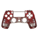Plastic Case Skin Grip Cover Protector for PS4 Games Playstation Controller Silver
