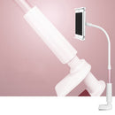 360 Rotating Desktop Stand Lazy Bed Tablet Holder Mount for Smartphone iPad Pink 90cm