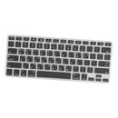 Korean / English Silicone Keyboard SKin Cover Guard Film Protector for Macbook Pro 13'' 15'' Black