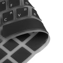 Korean / English Silicone Keyboard SKin Cover Guard Film Protector for Macbook Pro 13'' 15'' Black