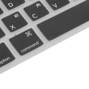 Korean / English Silicone Keyboard SKin Cover Guard Film Protector for Macbook Pro 13'' 15'' Black