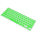 Korean / English Silicone Keyboard SKin Cover Guard Film Protector for Macbook Pro 13'' 15'' Green