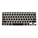 Russian-english Thin Keyboard Protector Decal Skin For For MacBook 13inch Black