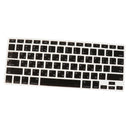 Russian-english Thin Keyboard Protector Decal Skin For For MacBook 13inch Black