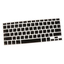 Russian-english Thin Keyboard Protector Decal Skin For For MacBook 13inch Black