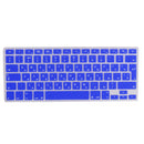 Russian-english Thin Keyboard Protector Decal Skin For For MacBook 13inch Blue
