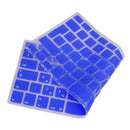 Russian-english Thin Keyboard Protector Decal Skin For For MacBook 13inch Blue
